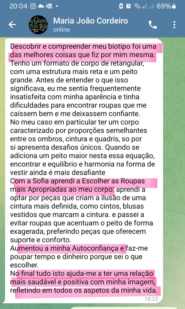 Testemunho Maria João desafio 21 dias